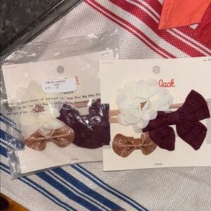 Two Packs (6 bows) For Girls